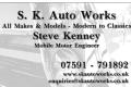 S K AutoWorks logo
