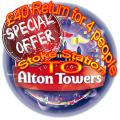 Stoke Station Taxis to Alton Towers logo