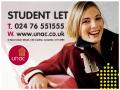 Student Houses Coventry UNAC University Accommodation Leamington Warwick image 1