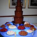 TRULY SCRUMPTIOUS CHOCOLATE FOUNTAINS logo