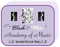 The Black and White Academy of Music logo
