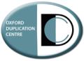The Oxford Duplication Centre for all CD DVD Printing, VHS transfers, Websites logo