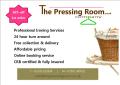 The Pressing Room Company (Professional Ironing Services) logo