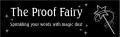 The Proof Fairy logo