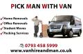 Van hire and man / Man and van service Home removals logo