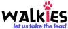 WALKIES GRANTHAM, dog walking, sitting, home visits. logo