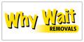Why Wait Removals logo