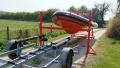 how to lift a boat of a trailer we design and manufacture dry dock boat lifts image 2