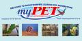 my PET, pet and aquatic supplies logo