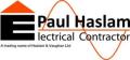 Paul Haslam Electrical Contractor logo