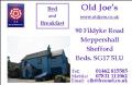 Old Joe's B&B logo