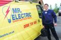 Mr. Electric, electrician in Dunfermline logo
