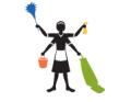 Domestic and Commercial cleaners logo