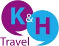 K & H Travel logo