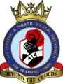 414 (Epping & North Weald) Squadron Air Training Corps logo