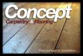 concept carpentry and flooring logo