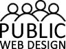 Public Web Design logo