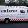 Tyre Factor mobile tyre service logo