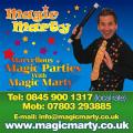 Magic Marty Childrens Entertainer Party Magician logo