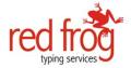 Red Frog Typing Services logo