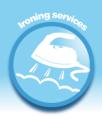 Kwik Ironing and Cleaning Services logo