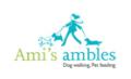 Amisambles dog walker - pet feeding dog walking service Brighton logo