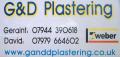 GandDPlastering logo