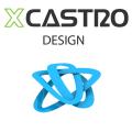 x castro logo