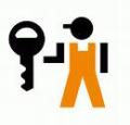 Lock and Key 24 Hour Lockout Service logo