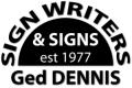 Ged Dennis Sign Writers logo