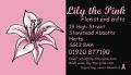 Lily the Pink - Florist & Gifts serving Hoddesdon, Hertford, Ware, Harlow logo