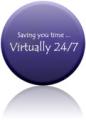 Virtually 247 logo