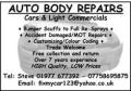 AUTO BODY REPAIRS logo
