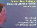 Dunlop Muir Lettings logo