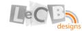 LECB DESIGNS logo