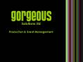 GORGEOUS SOLUTIONS LTD  - CONFERENCE AND EVENT PRODUCTION MANAGEMENT image 2