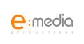 e:media productions logo