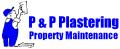 P & P Plastering logo
