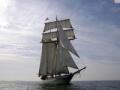 Red Sky Tall Ship Sailing image 4