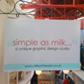 Simple as Milk - Graphic Design logo