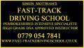 aa. SIMON MOTTRAM'S FAST-TRACK DRIVING SCHOOL logo