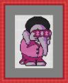 Gecko Rouge Cross Stitch image 8