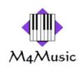 M4Music – Wedding Pianist Hire, Live Wedding Music in Birmingham West Midlands logo