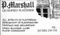 Paul Marshall     Qualified Plasterer logo