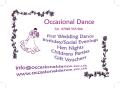 Occasional Dance logo