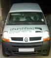 Churchfield Couriers Sameday/Nextday Parcel/Freight logo