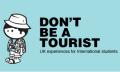 Don't be a tourist logo