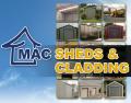 Mac SHEDS & CLADDING logo