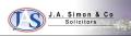 J A Simon & Co Solicitors logo