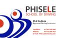 Phisele school of driving logo